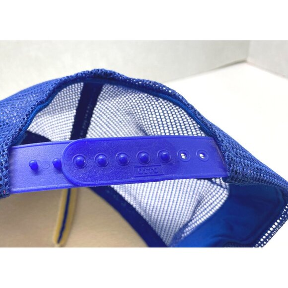 Rocky Mountain Air Service Trucker Hat Nampa Idaho Snapback Cap Blue PNW - Picture 9 of 10